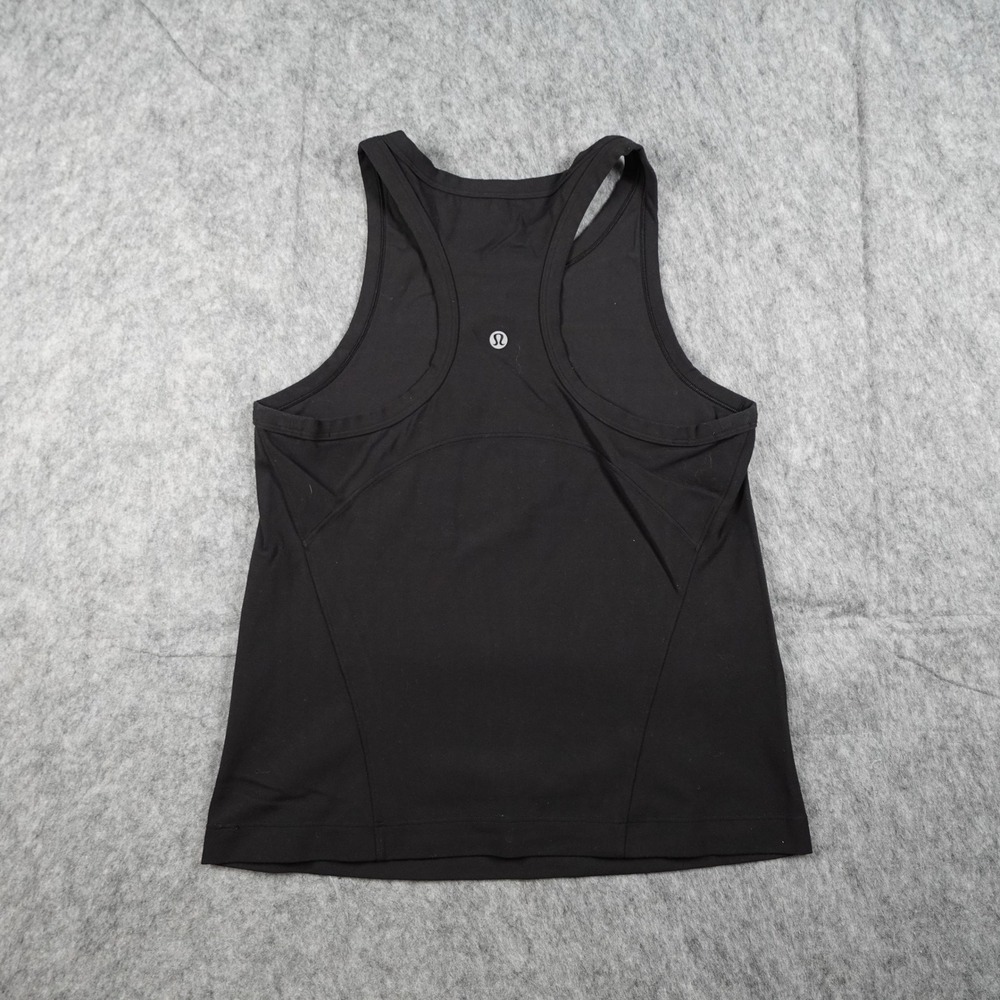 Lululemon Top Women S/M? Black Racerback Activewear Workout Tank Running Gym - Picture 2 of 6